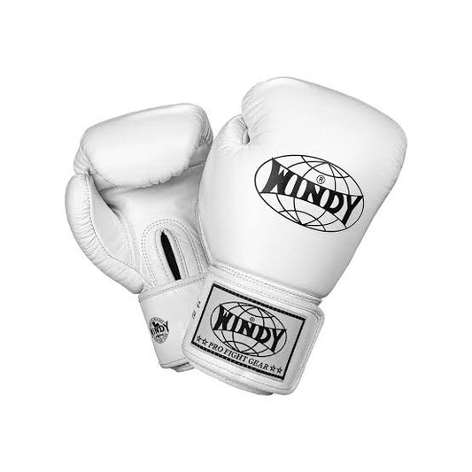 Windy Boxing Gloves Velcro White