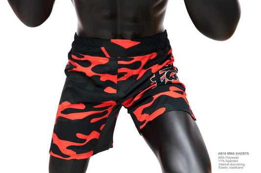 Fairtex MMA Shorts Undercover Red