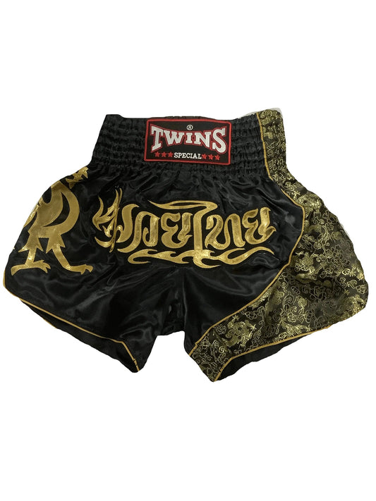 Twins Short Year of The Dragon Black/Gold