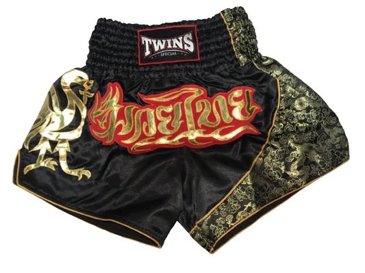Twins Short Year of The Dragon Black/Red