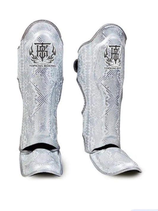 Top King Silver Shinguards