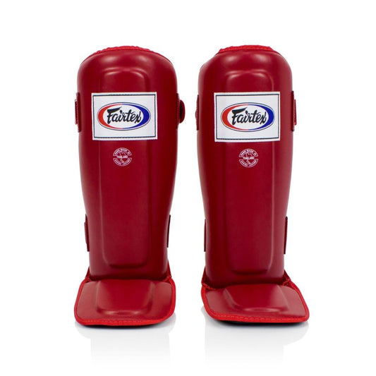 Fairtex compact Shinguards Red