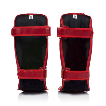 Fairtex compact Shinguards Red