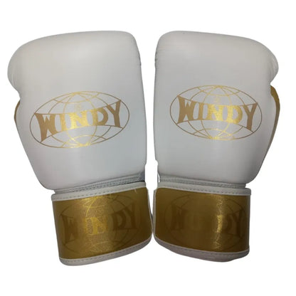Windy Boxing Gloves Gold White *Limited Edition*