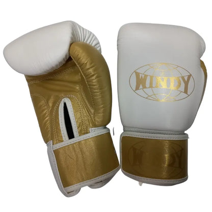 Windy Boxing Gloves Gold White *Limited Edition*