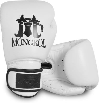 Mongkol Boxing Gloves BGM01 White