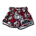 Raja Shorts Rose Skull