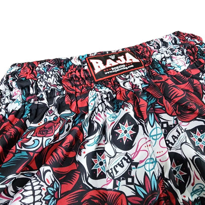 Raja Shorts Rose Skull