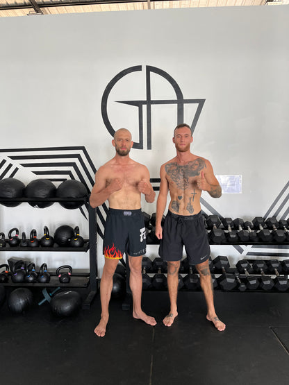 Fairtex MMA Shorts On Fire