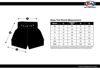 Fairtex Shorts Racer Black