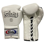 Fairtex Boxing Gloves PRO TRAINNING BGL7 WHITE