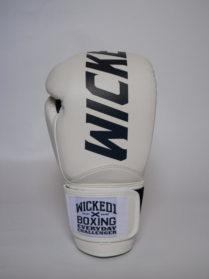 Wicked1 Training Gloves (PU) White/Navy