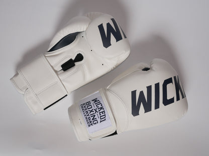Wicked1 Training Gloves (PU) White/Navy