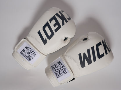 Wicked1 Training Gloves (PU) White/Navy