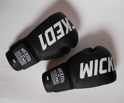 Wicked1 Training Gloves (PU) Black/White