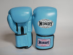 Windy Boxing Gloves Lace Velcro Light Blue