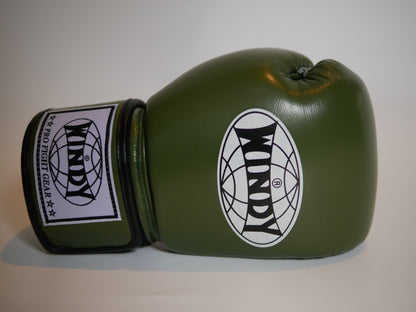 Windy Boxing Gloves Velcro Olive