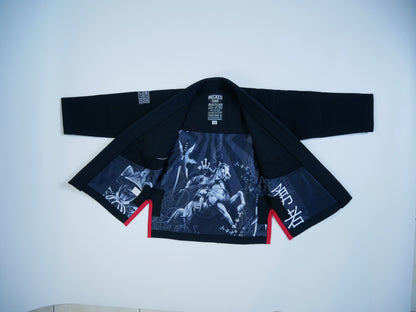 Wicked1 Gimono SAMURAI BLACK(Kids)