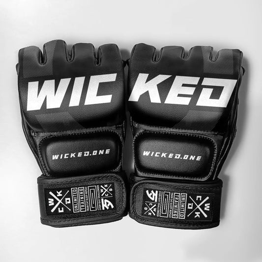 Wicked1 KRUZ MMA COMPETITION GLOVES Black