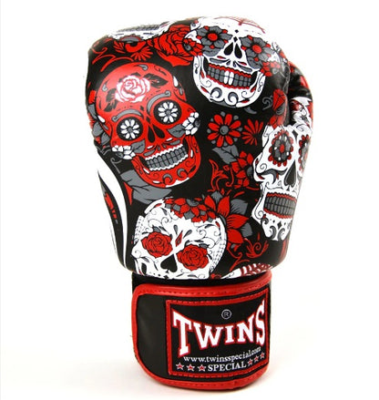 Twins Special GLOVES FBGVL3-53 SKULL RED/BLACK