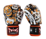 Twins Special GLOVES FBGVL3-53 SKULL ORANGE/BLACK
