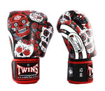 Twins Special GLOVES FBGVL3-53 SKULL RED/BLACK
